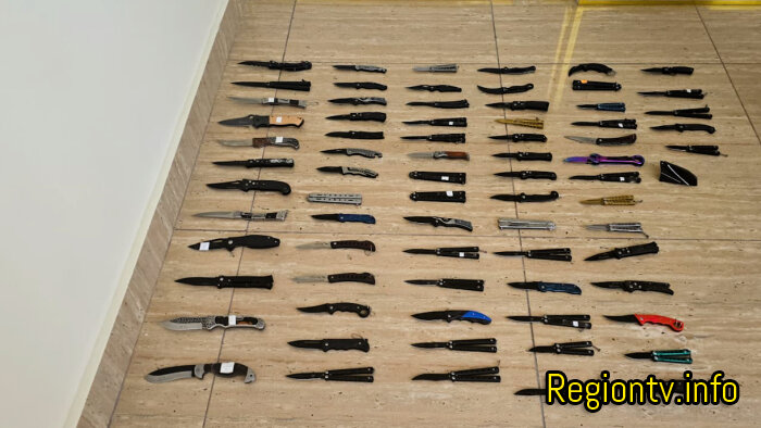 Suraxanıda mağazalardan 162 bıçaq götürülüb - VİDEO